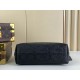 Replica Borsa Louis Vuitton Sac Sport Slouchy M46610 Monogram Empreinte Nera