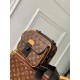 Replica Borsa a tracolla Louis Vuitton S-Lock M46688 Monogramma Macassar