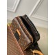 Replica Borsa a tracolla Louis Vuitton S-Lock M46688 Monogramma Macassar