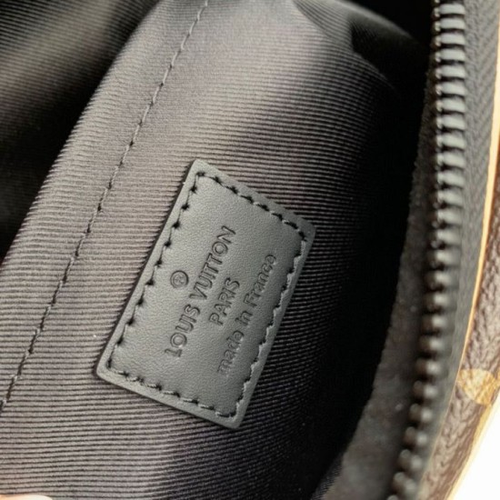 Replica Borsa a tracolla Louis Vuitton S-Lock M46688 Monogramma Macassar