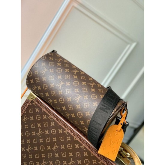 Replica Borsa Louis Vuitton Soft Polochon MM M46691 Monogramma