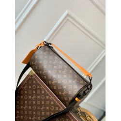 Replica Borsa Louis Vuitton Soft Polochon MM M46691 Monogramma