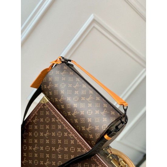 Replica Borsa Louis Vuitton Soft Polochon MM M46691 Monogramma