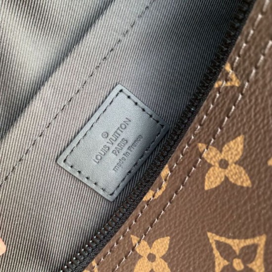 Replica Borsa Louis Vuitton Soft Polochon MM M46691 Monogramma