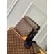 Replica Borsa da uomo Louis Vuitton Trio Messenger M46694 Monogram Macassar Replica Borsa da uomo Louis Vuitton Trio Messenger M46694 Monogram Macassar