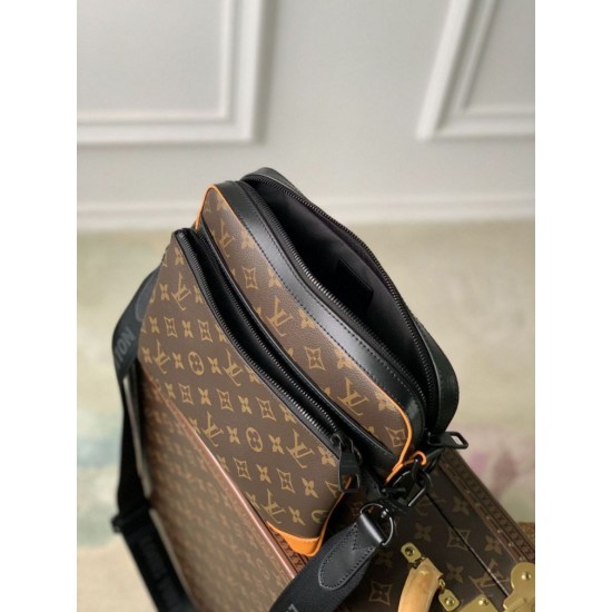Replica Borsa da uomo Louis Vuitton Trio Messenger M46694 Monogram Macassar Replica Borsa da uomo Louis Vuitton Trio Messenger M46694 Monogram Macassar