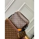 Replica Borsa da uomo Louis Vuitton Trio Messenger M46694 Monogram Macassar Replica Borsa da uomo Louis Vuitton Trio Messenger M46694 Monogram Macassar