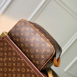 Replica Borsa Louis Vuitton Dopp Kit M46696 Monogram Macassar