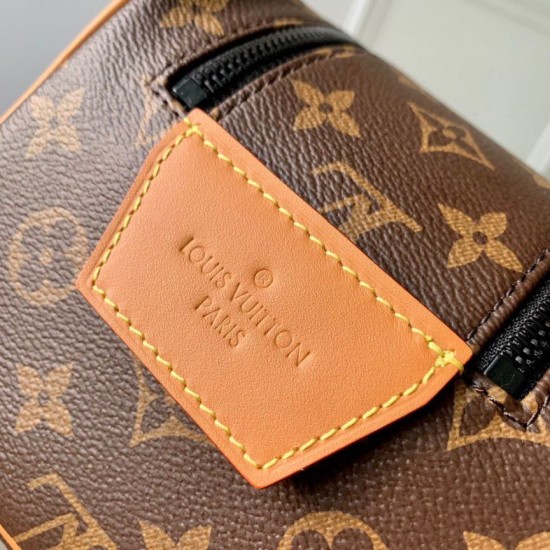 Replica Borsa Louis Vuitton Dopp Kit M46696 Monogram Macassar