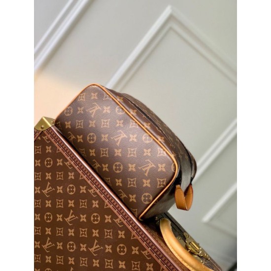 Replica Borsa Louis Vuitton Dopp Kit M46696 Monogram Macassar
