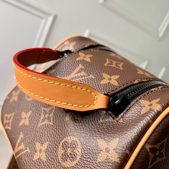 Replica Borsa Louis Vuitton Dopp Kit M46696 Monogram Macassar
