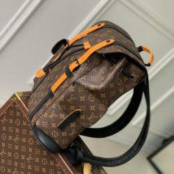 Replica Zaino da uomo Louis Vuitton Christopher PM M46699 Monogram Macassar