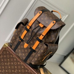 Replica Zaino da uomo Louis Vuitton Christopher PM M46699 Monogram Macassar