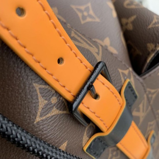 Replica Zaino da uomo Louis Vuitton Christopher PM M46699 Monogram Macassar