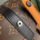 Replica Zaino da uomo Louis Vuitton Christopher PM M46699 Monogram Macassar
