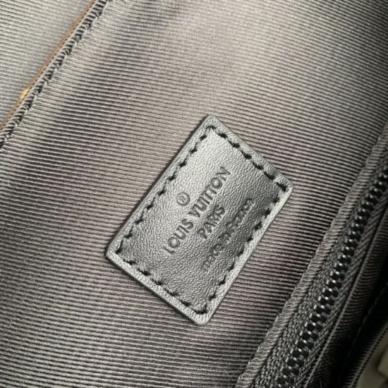 Replica Zaino da uomo Louis Vuitton Christopher PM M46699 Monogram Macassar