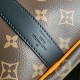 Replica Borsa da viaggio Louis Vuitton Keepall Bandouliere 45 M46703 Nonogram Macassar