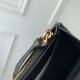 Replica Portafoglio Louis Vuitton Emilie Monogramma bicolore M82340 Nero