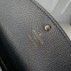 Replica Portafoglio Louis Vuitton Emilie Monogramma bicolore M82340 Nero