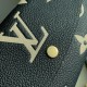 Replica Portafoglio Louis Vuitton Emilie Monogramma bicolore M82340 Nero