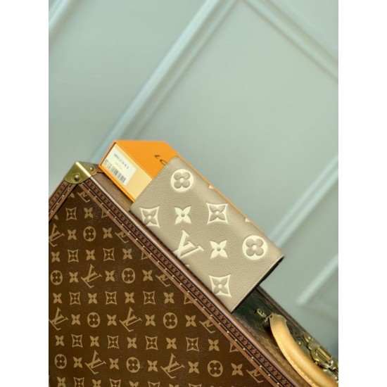 Replica Portafoglio Louis Vuitton Emilie Monogramma bicolore M82341