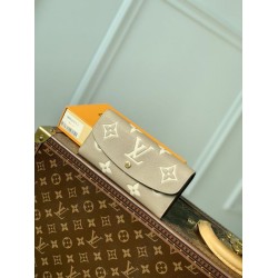 Replica Portafoglio Louis Vuitton Emilie Monogramma bicolore M82341