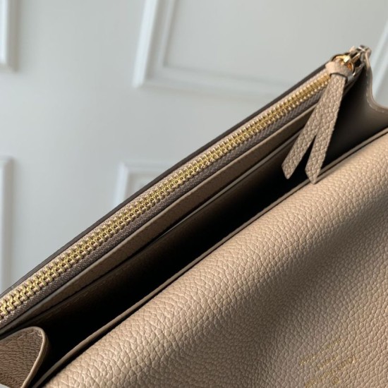 Replica Portafoglio Louis Vuitton Emilie Monogramma bicolore M82341