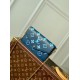 Replica Borsa a catena Louis Vuitton Félicie Pochette M82349 Blu
