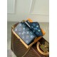 Replica Borsa a catena Louis Vuitton Félicie Pochette M82349 Blu