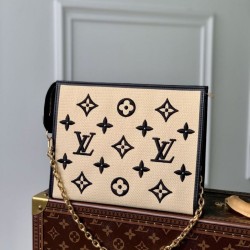 Replica Custodia da toilette Louis Vuitton con catena M82521