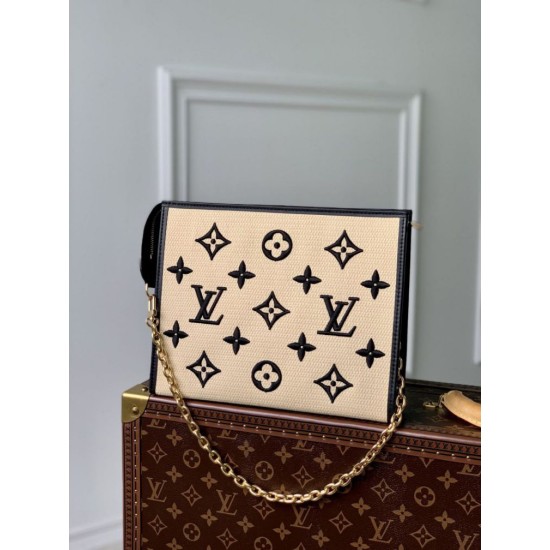 Replica Custodia da toilette Louis Vuitton con catena M82521