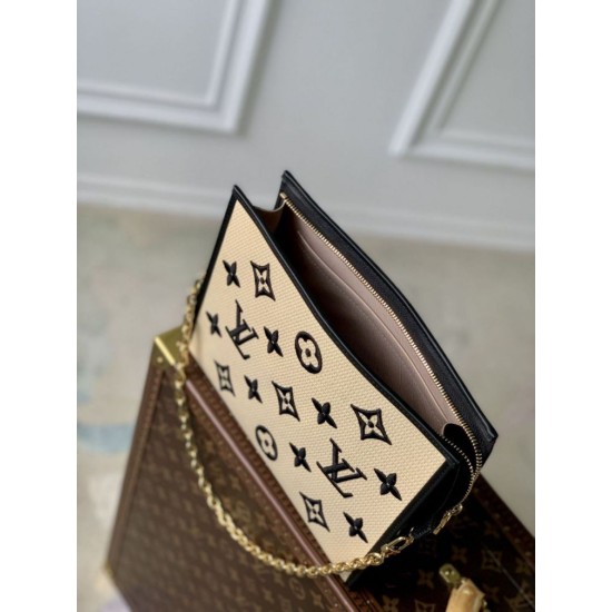 Replica Custodia da toilette Louis Vuitton con catena M82521