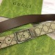Replica Cintura Gucci GG con fibbia rettangolare 722370 35mm Acciaio Marrone Replica Cintura Gucci GG con fibbia rettangolare 722370 35mm Acciaio Marrone