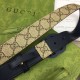 Replica Cintura sottile Gucci GG Marmont 414516 Nera