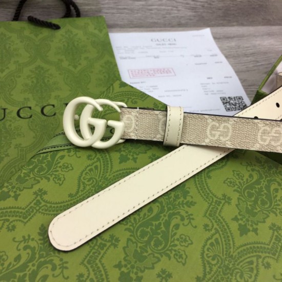 Replica Cintura sottile Gucci GG Marmont 409417 20mm