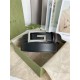 Replica Cintura reversibile Gucci con fibbia G quadrata 626974 Hardware argento