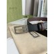 Replica Cintura reversibile Gucci con fibbia G quadrata 626974 Hardware argento