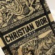 Replica Dior Mini Book Tote Borsa per cellulare Toile de Jouy Ricamo Nocciola