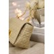 Replica Borsa media Dior Caro Cannage Beige