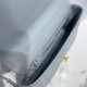Replica Borsa Dior Caro Media Cannage Grigio