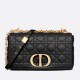 Replica Borsa media Dior Caro Cannage nera
