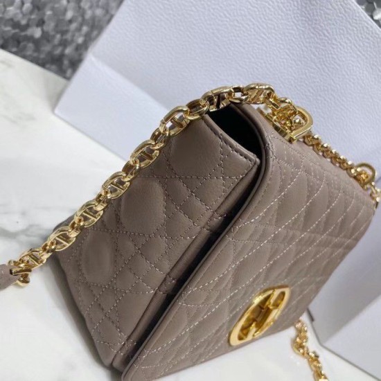 Replica Borsa Dior Caro Media Cannage Talpa