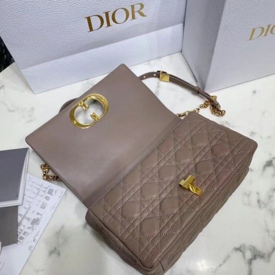 Replica Borsa Dior Caro Media Cannage Talpa