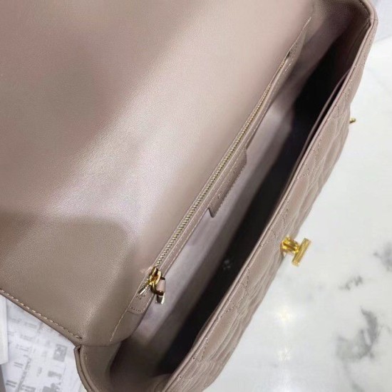 Replica Borsa Dior Caro Media Cannage Talpa