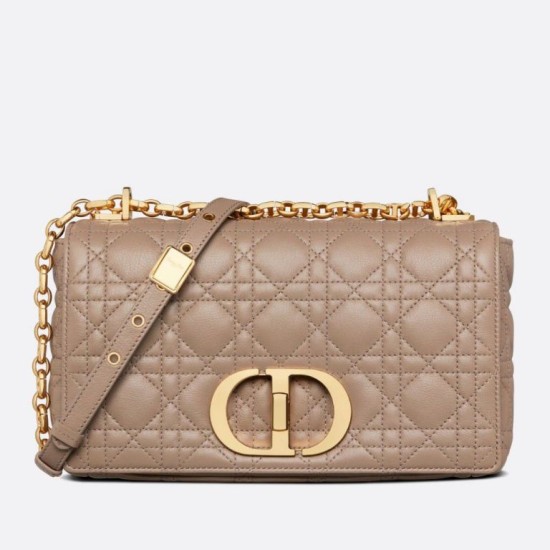Replica Borsa Dior Caro Media Cannage Talpa
