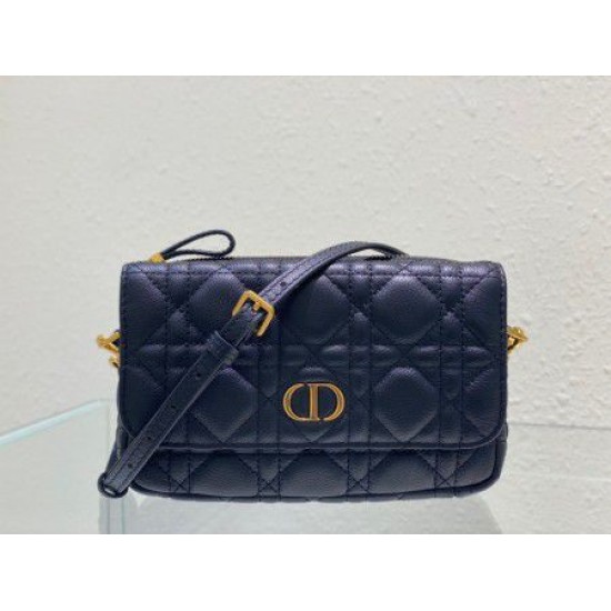 Replica Custodia Dior Caro Cannage Nera