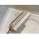 Replica Pochette Dior Caro Cannage Bianca