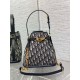 Replica Borsa a secchiello media Dior C'est Jacquard obliquo blu Replica Borsa a secchiello media Dior C'est Jacquard obliquo blu