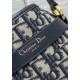 Replica Borsa a secchiello media Dior C'est Jacquard obliquo blu Replica Borsa a secchiello media Dior C'est Jacquard obliquo blu