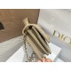 Replica Borsa Dior Miss Dior Mini Cannage in pelle di agnello Beige